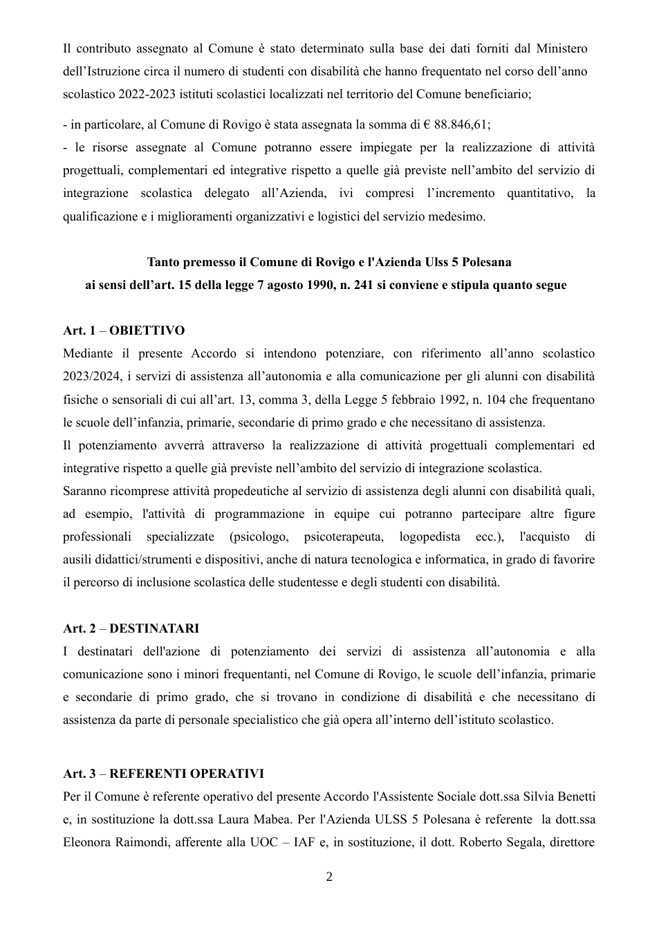 Pagina 2 del documento
