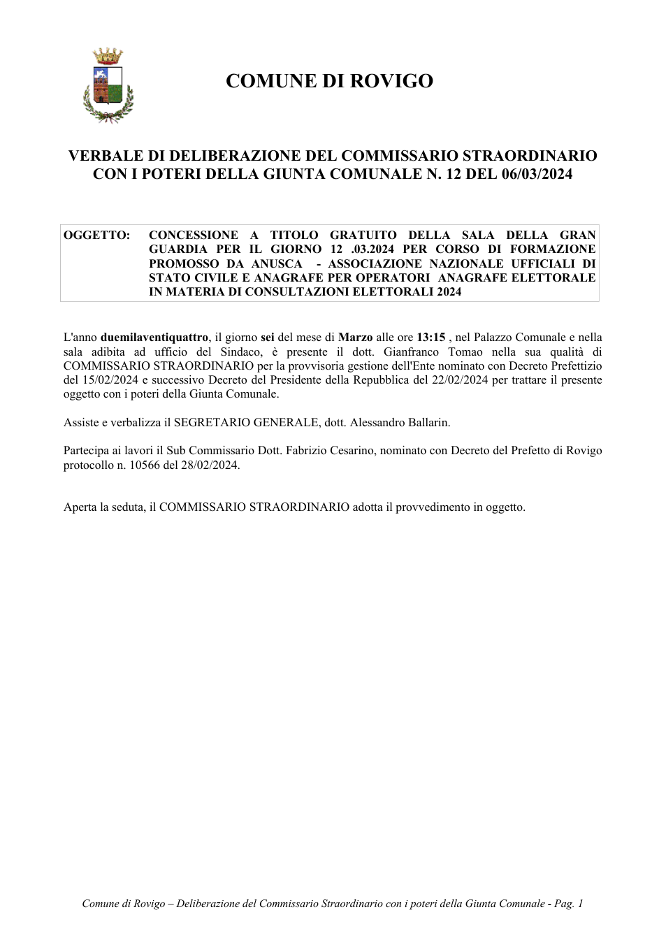 Pagina 1 del documento