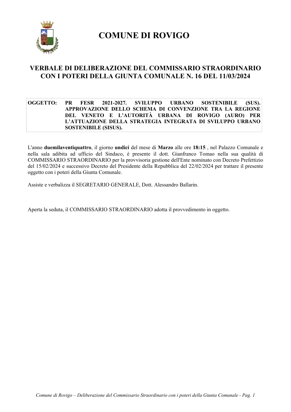 Pagina 1 del documento