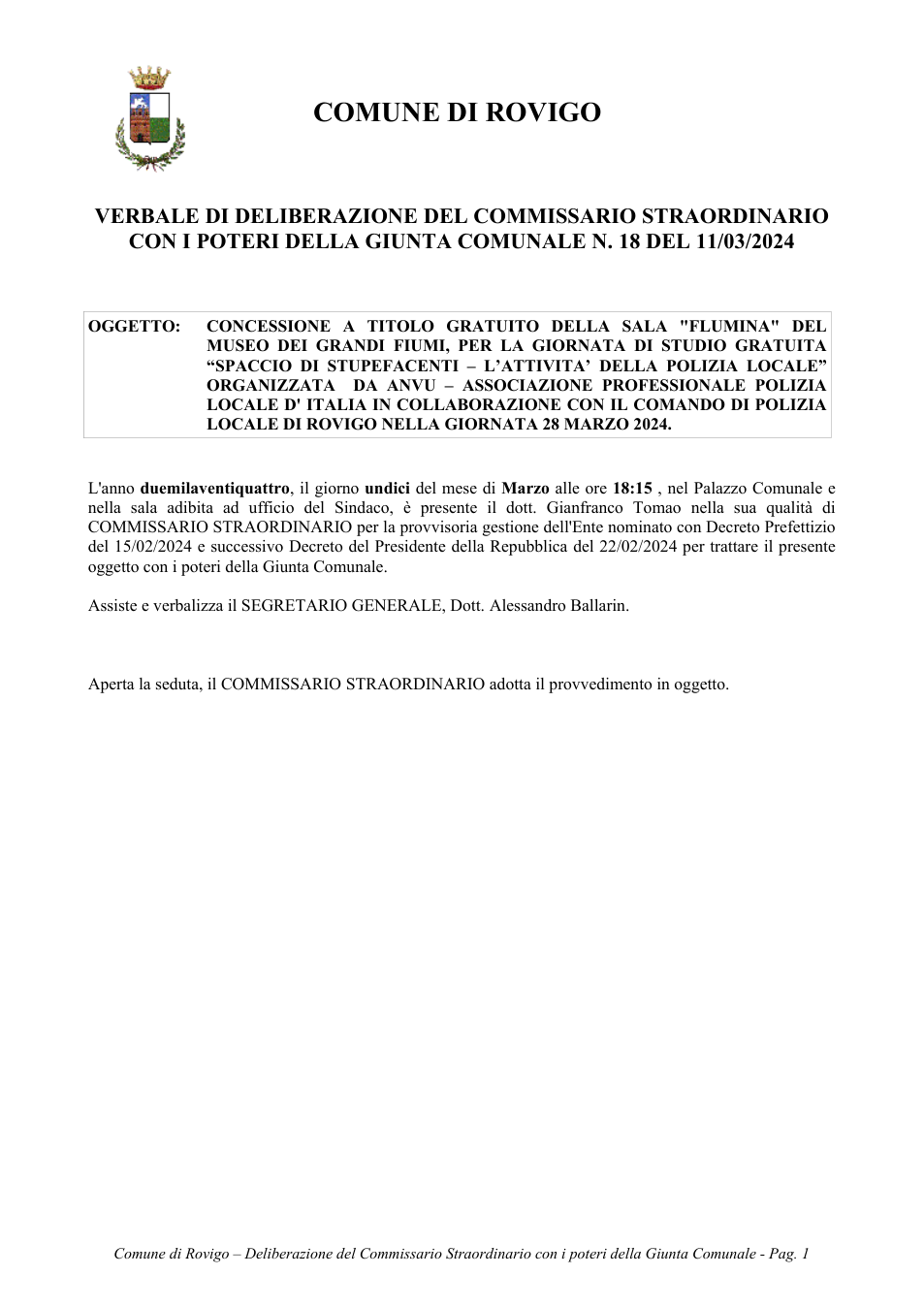 Pagina 1 del documento
