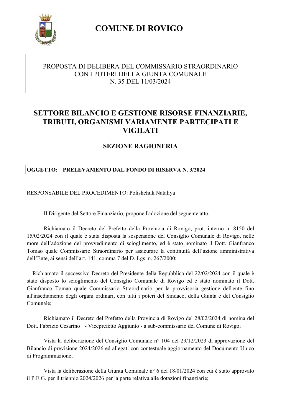 Pagina 1 del documento