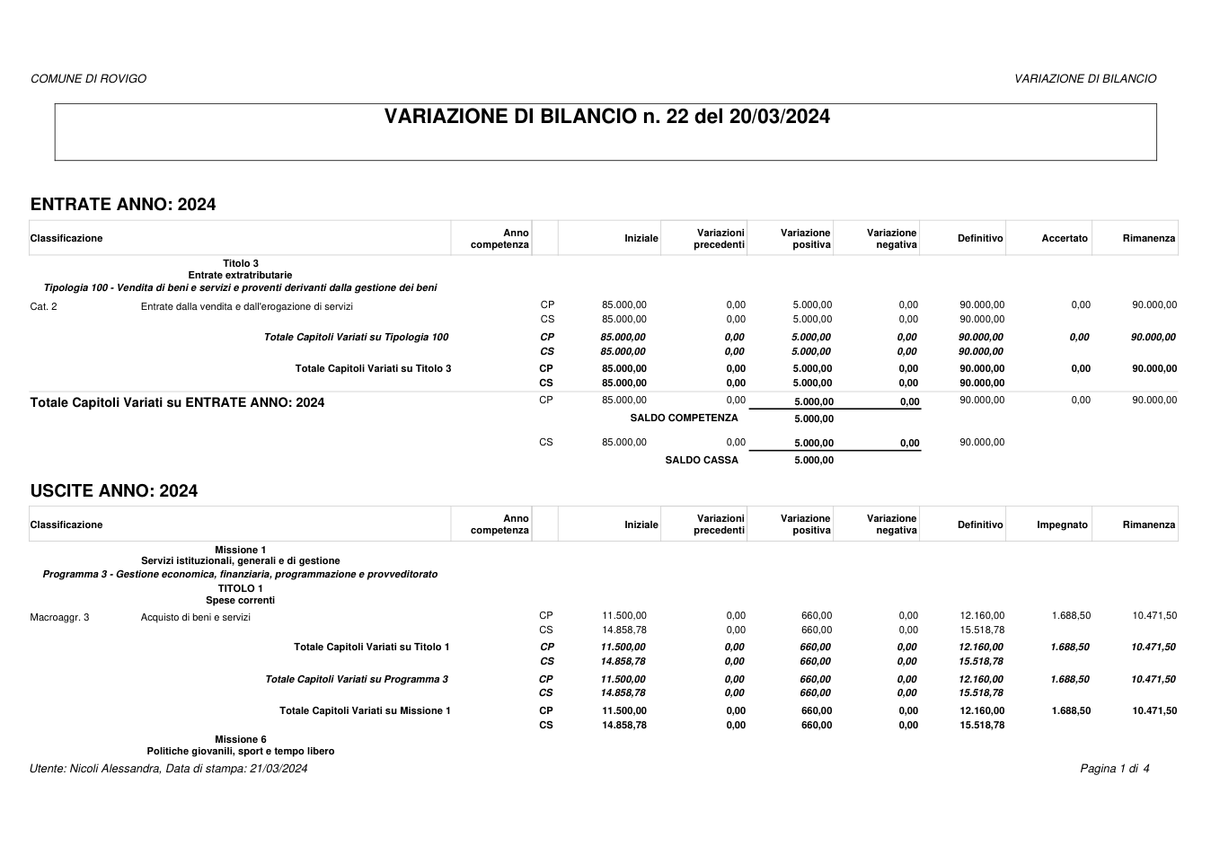 Pagina 1 del documento