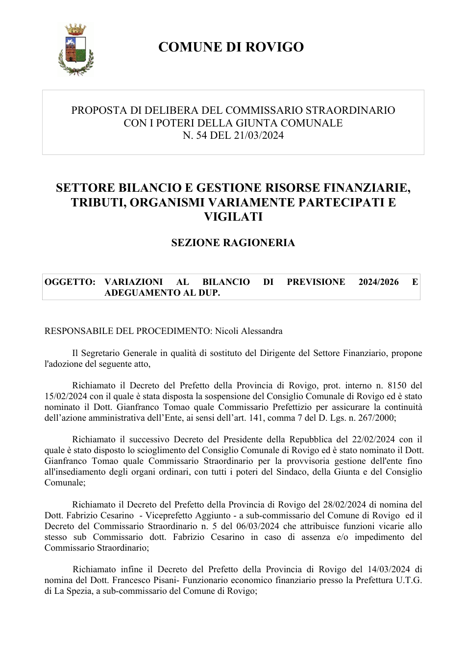 Pagina 1 del documento