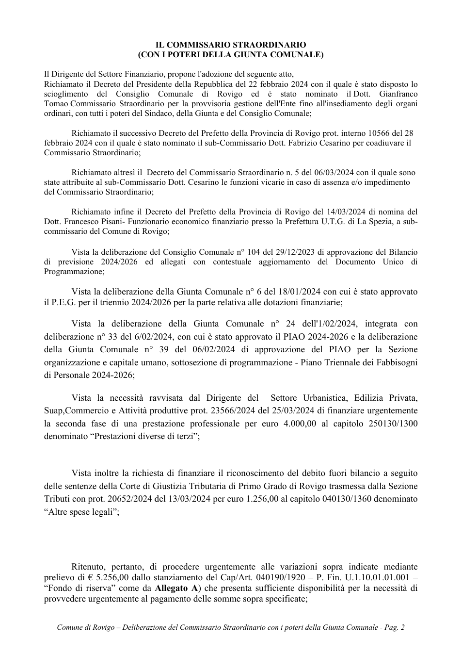 Pagina 2 del documento