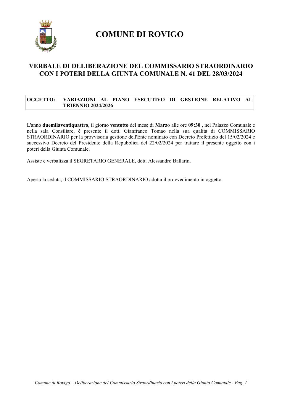 Pagina 1 del documento