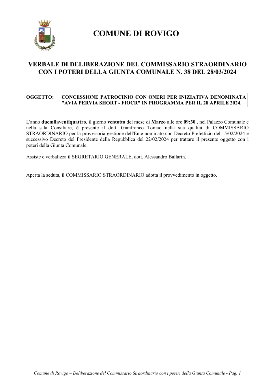 Pagina 1 del documento