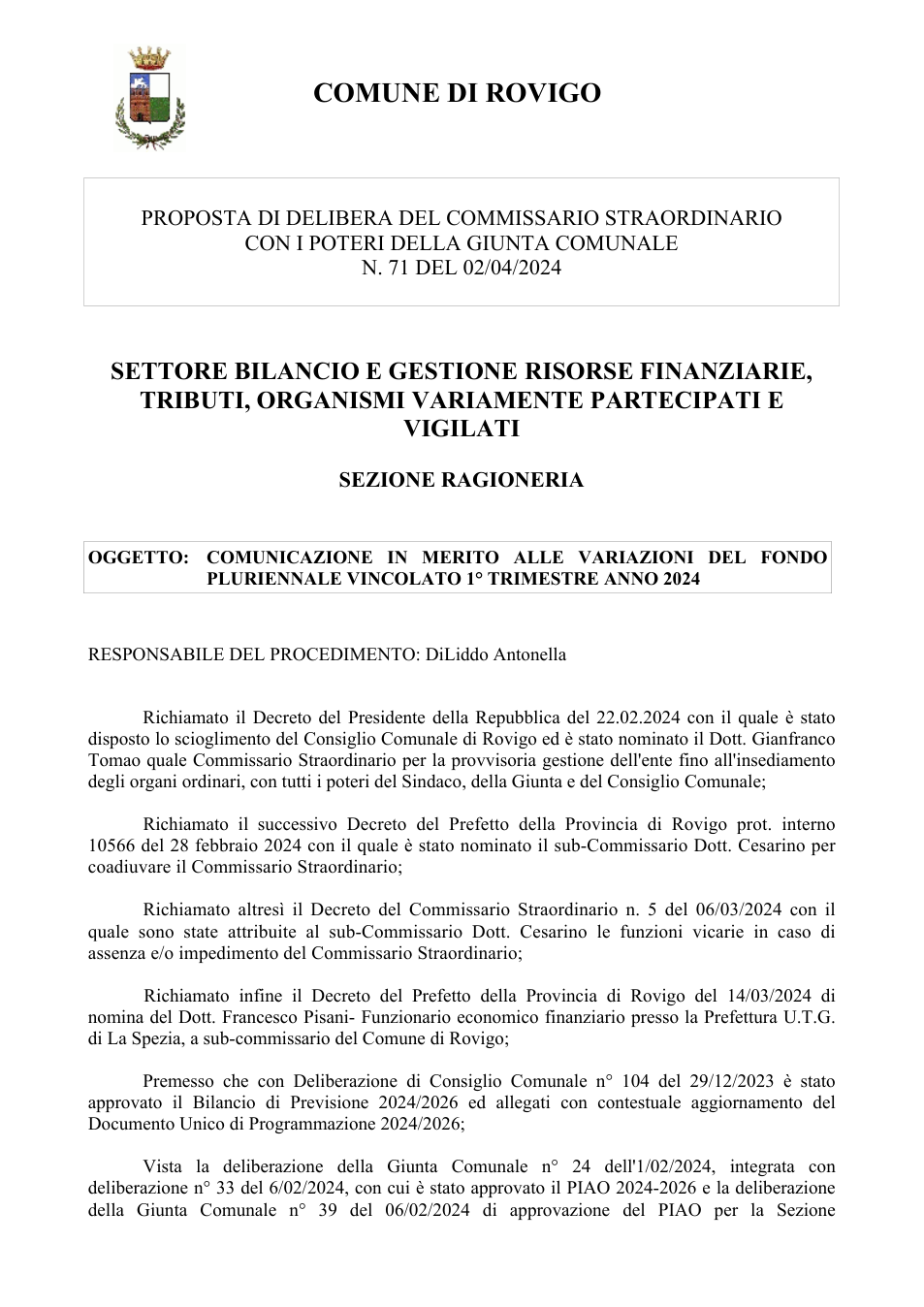 Pagina 1 del documento