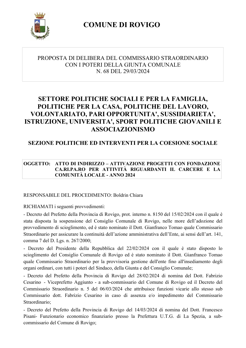 Pagina 1 del documento