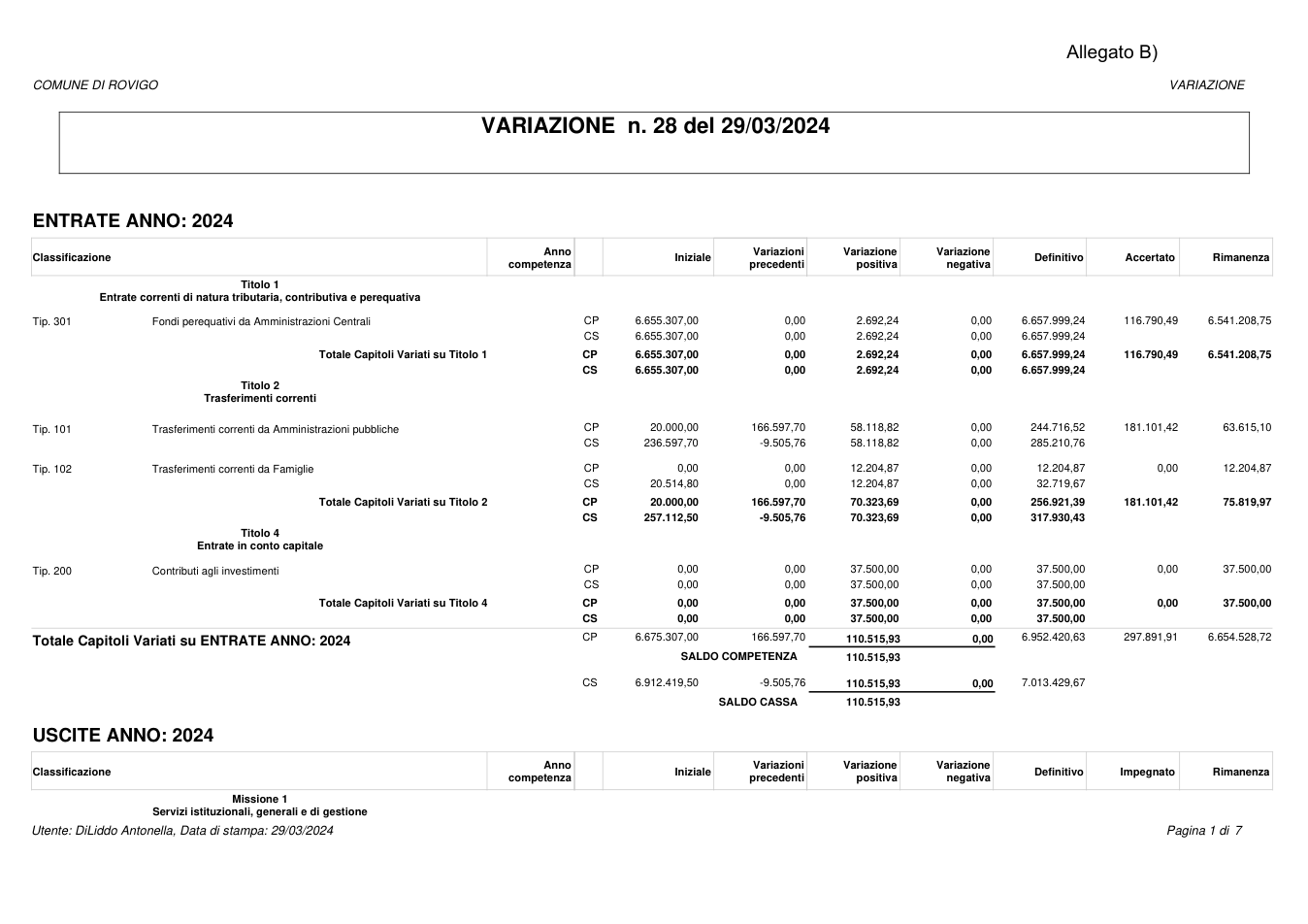 Pagina 1 del documento