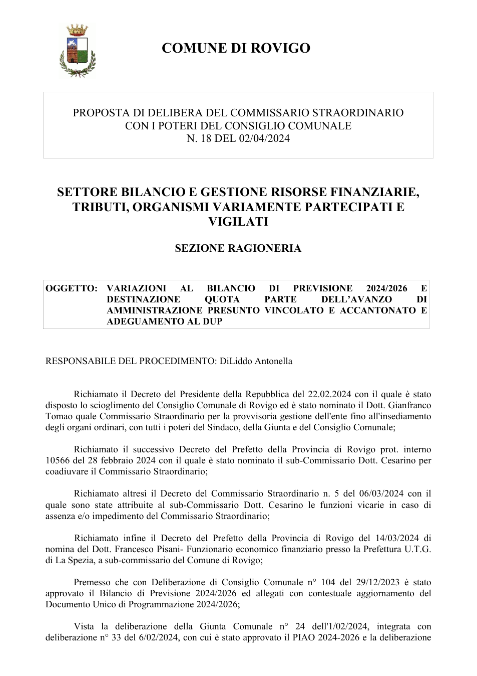 Pagina 1 del documento