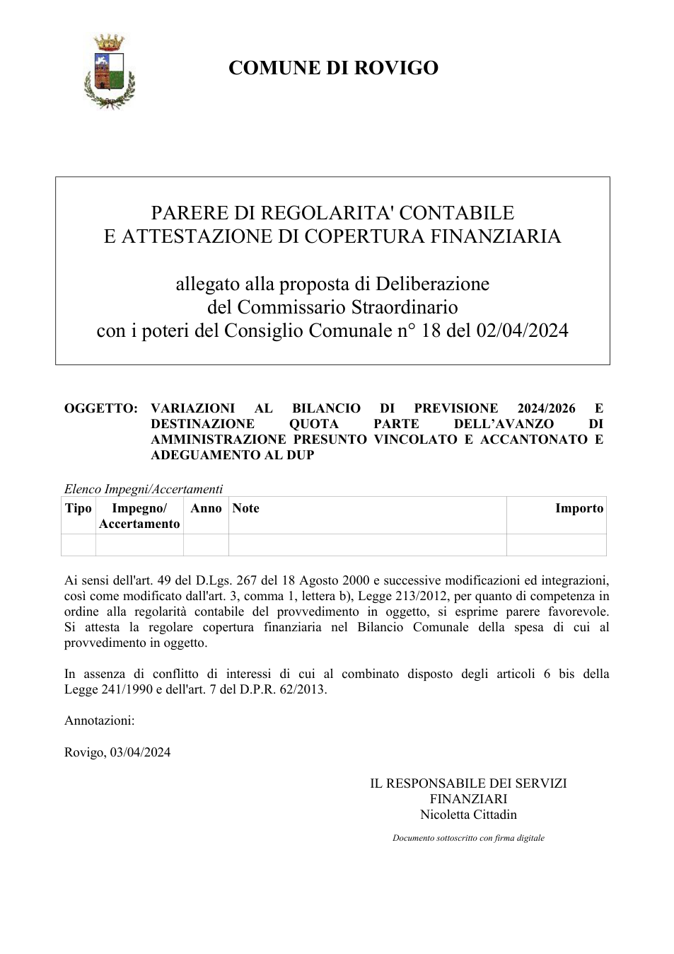 Pagina 1 del documento