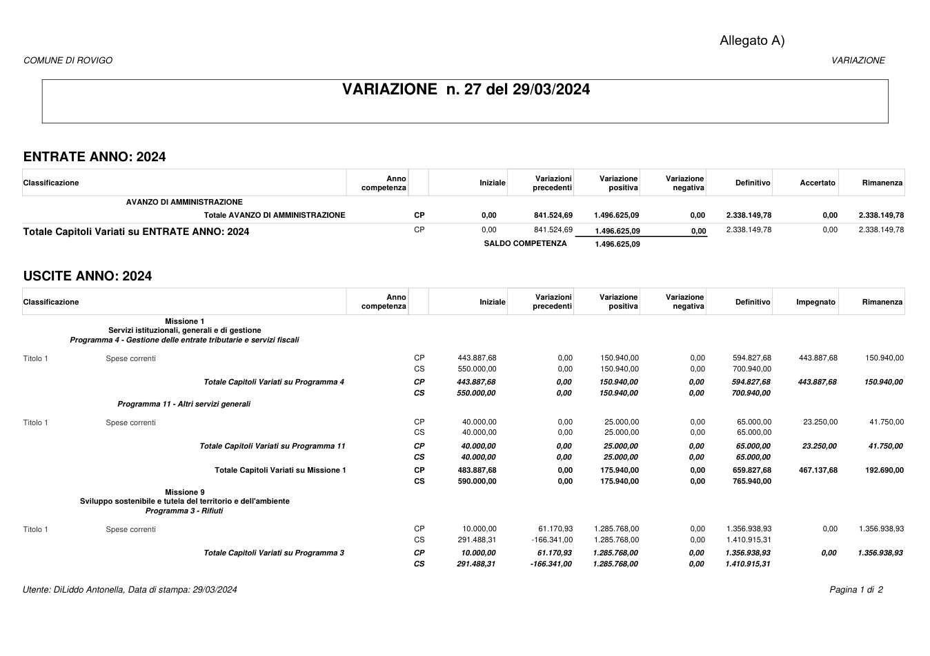 Pagina 1 del documento