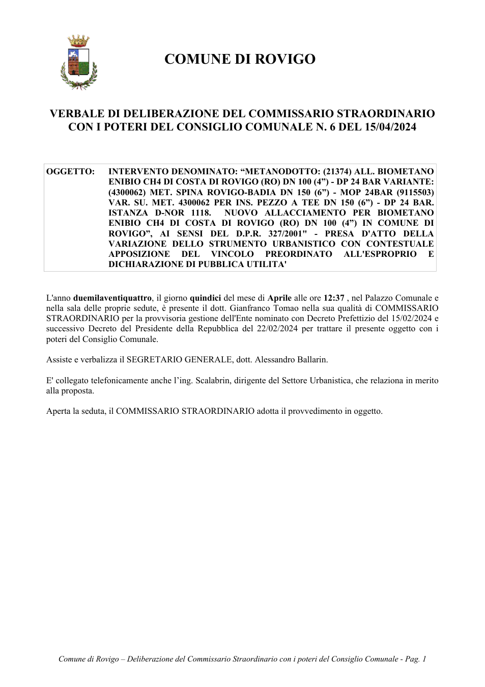 Pagina 1 del documento