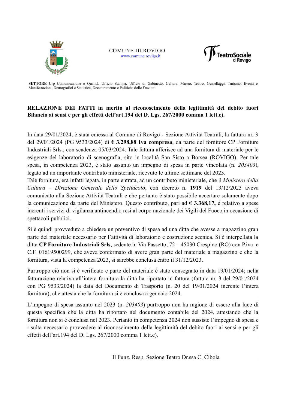 Pagina 1 del documento