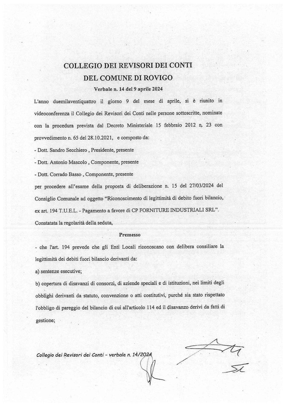 Pagina 1 del documento