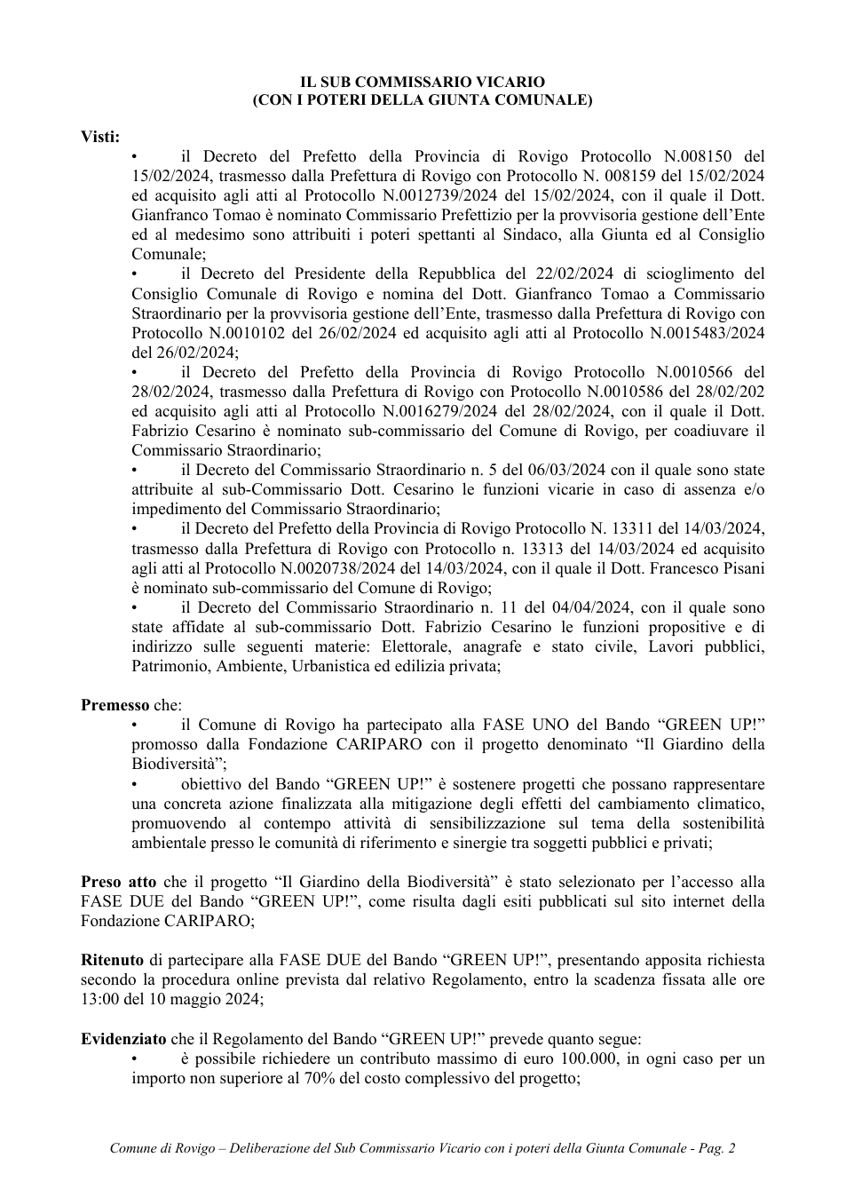 Pagina 2 del documento