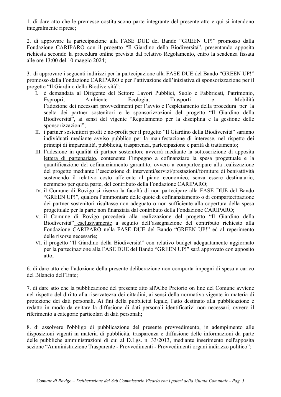Pagina 5 del documento