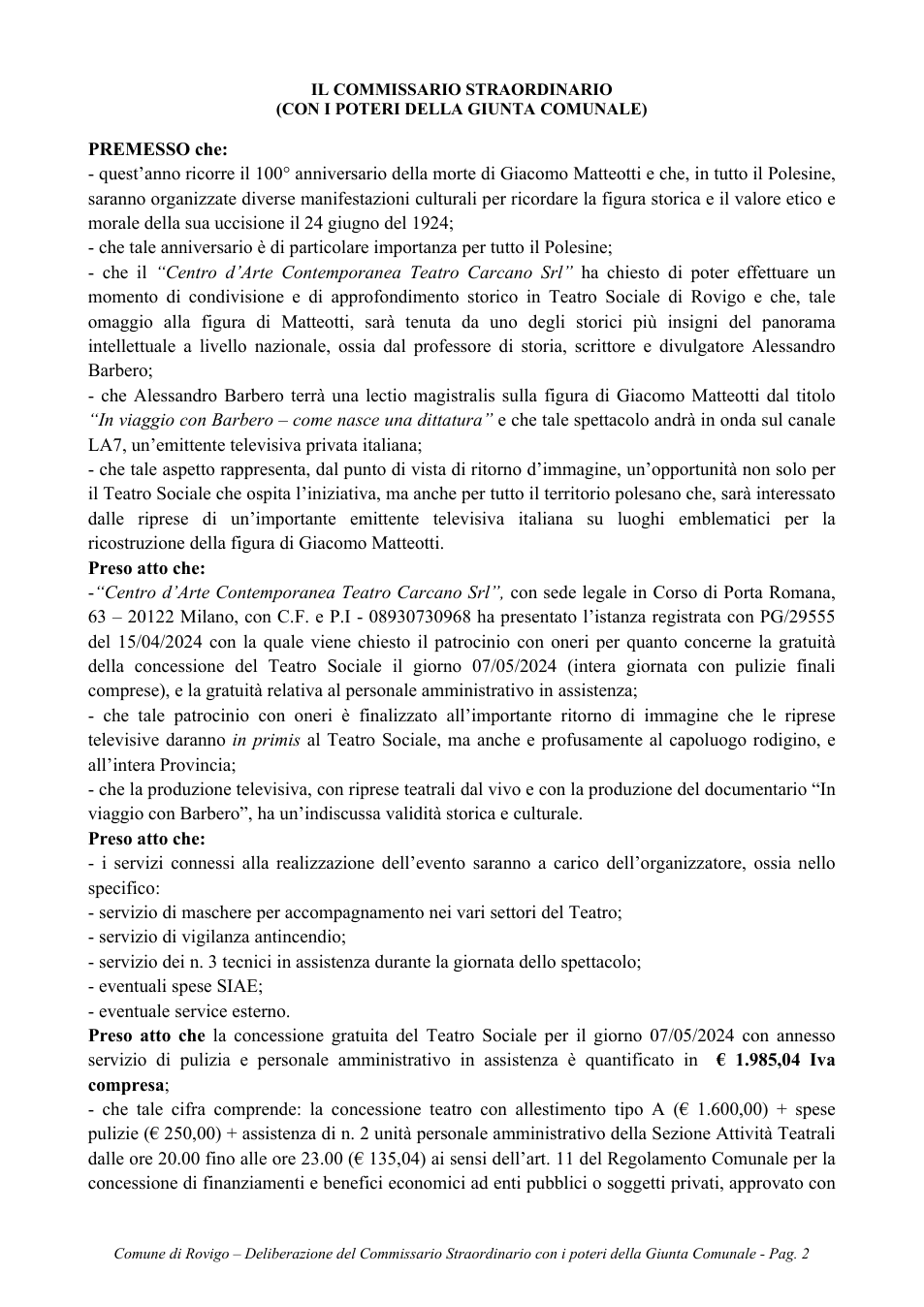 Pagina 2 del documento