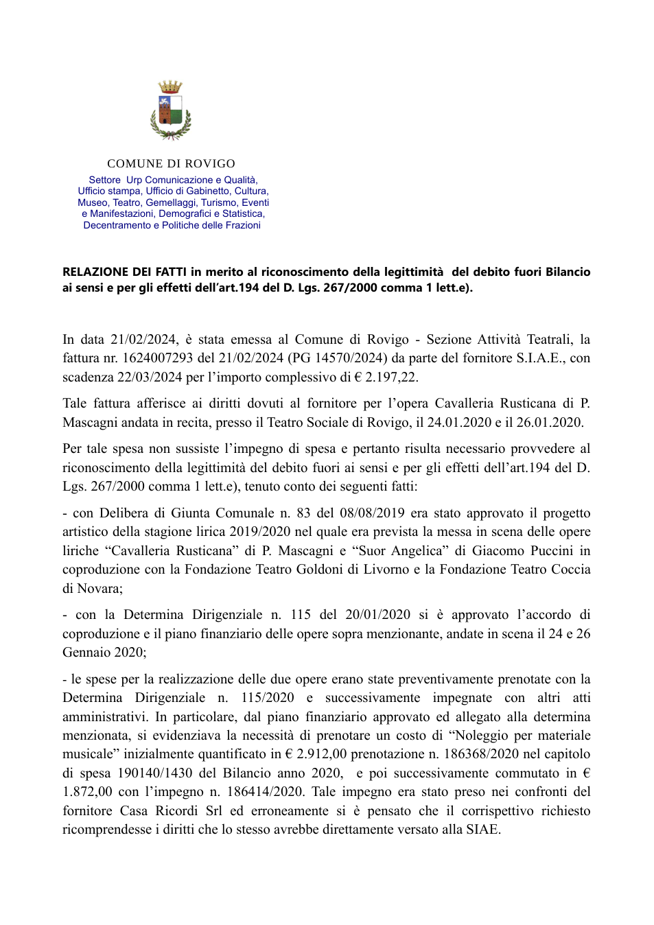 Pagina 1 del documento