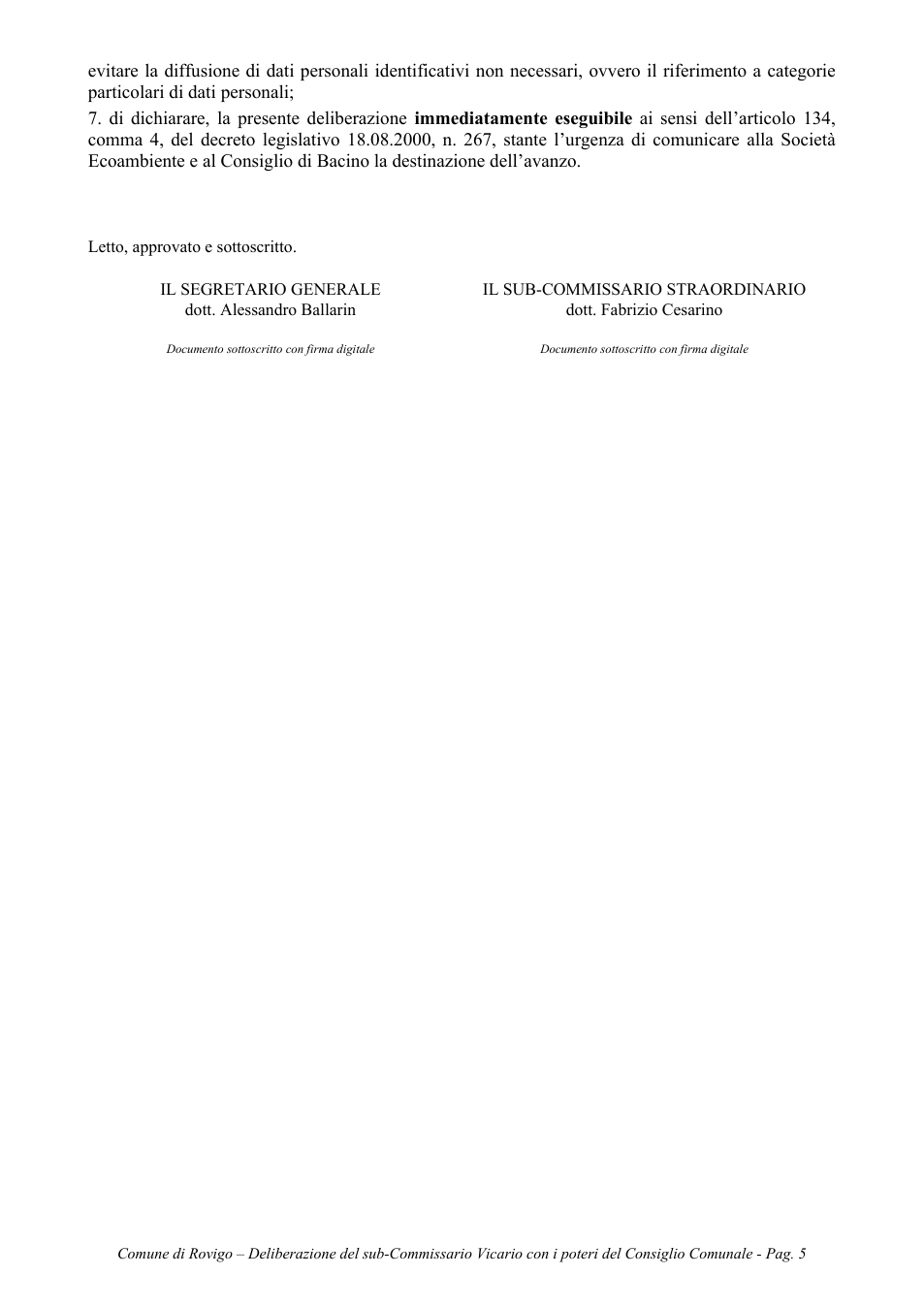 Pagina 5 del documento