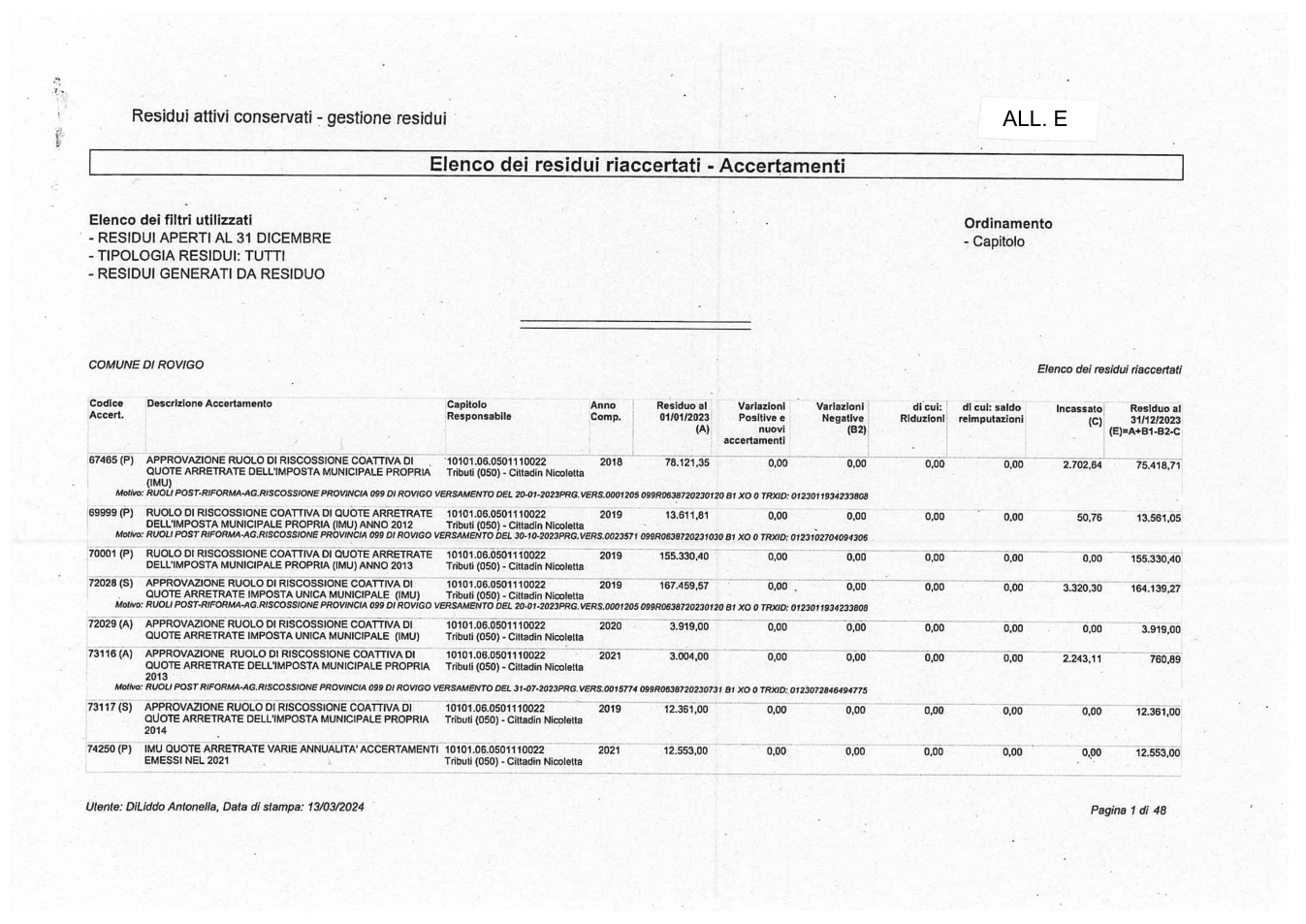 Pagina 1 del documento