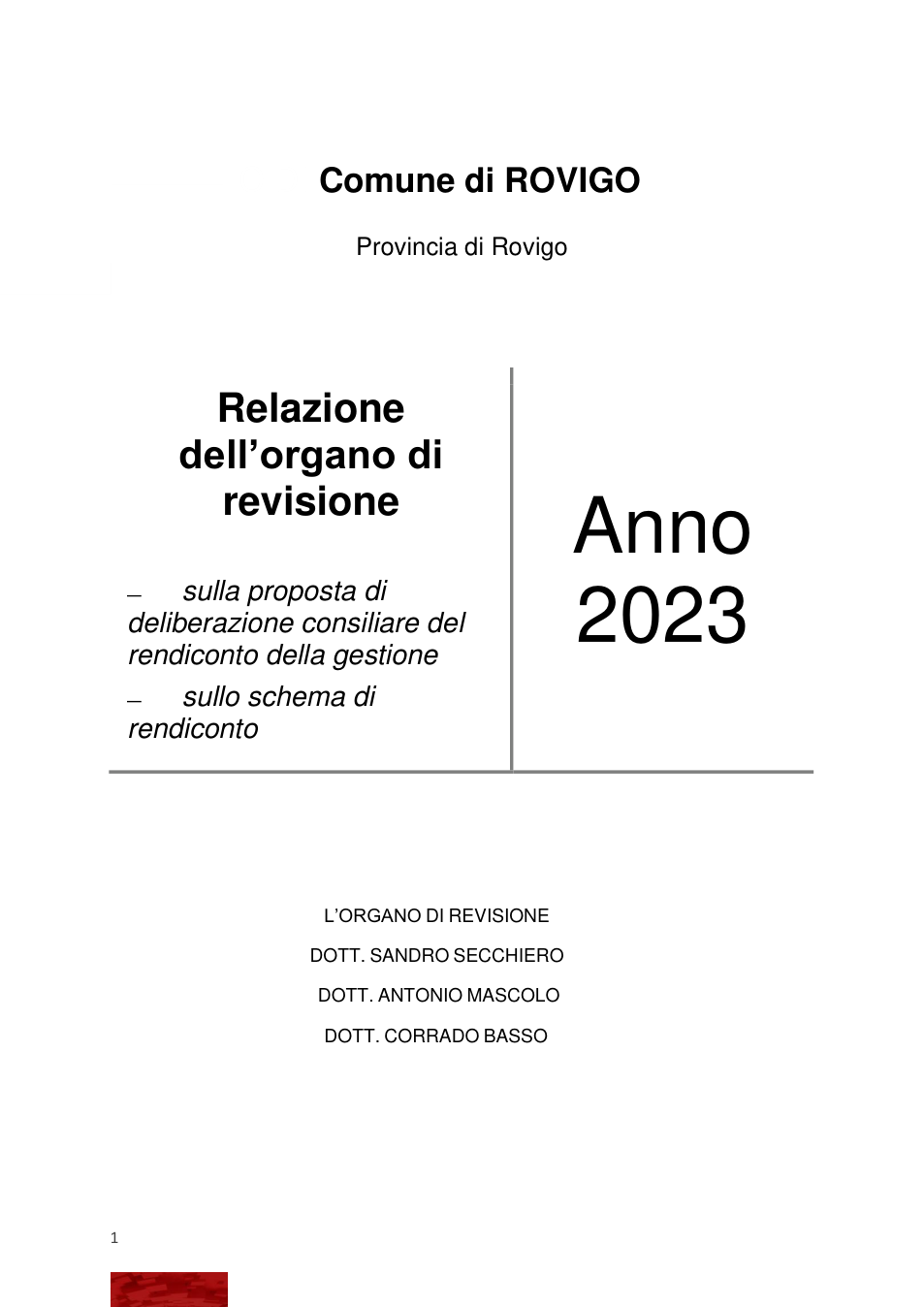Pagina 1 del documento