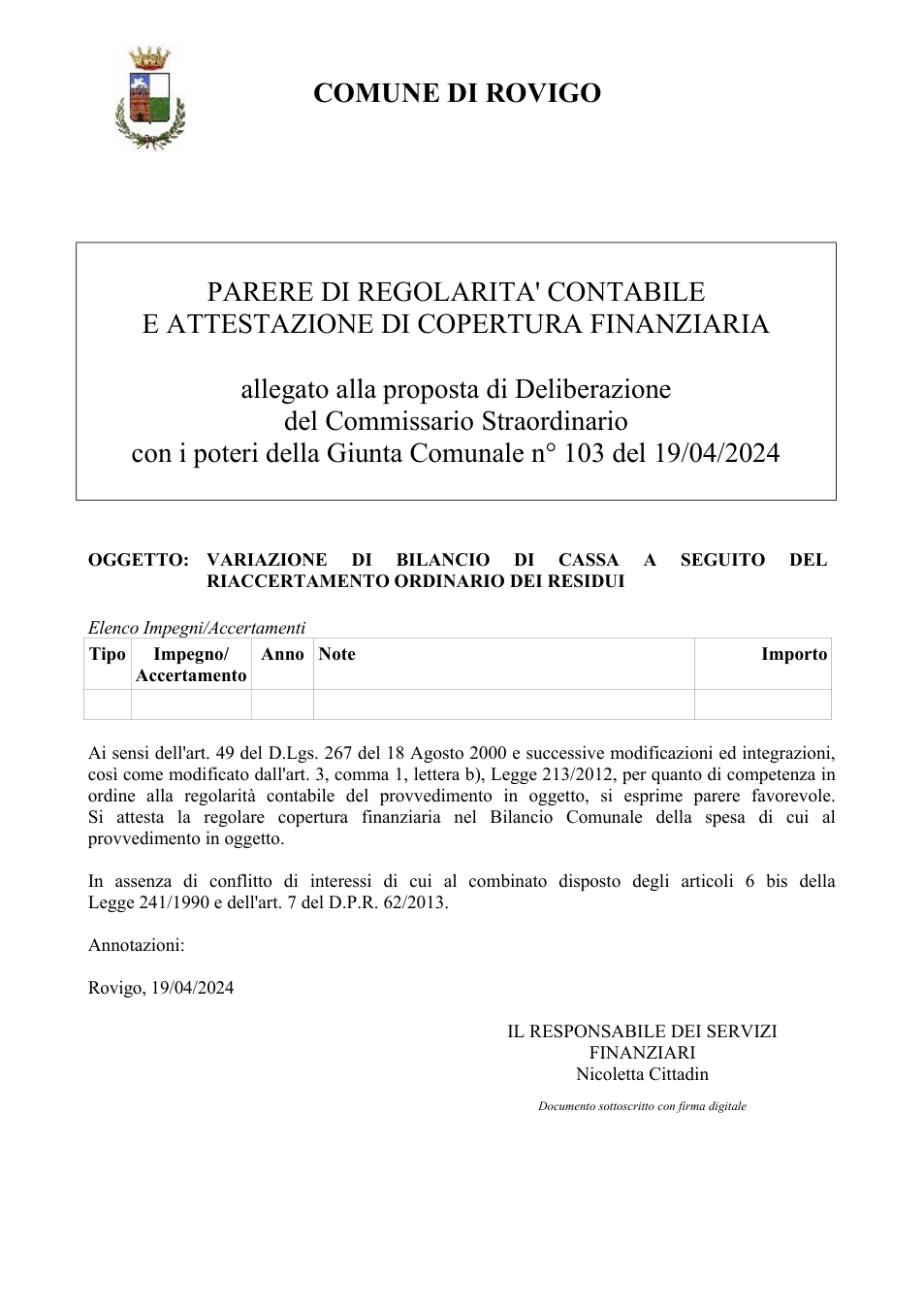 Pagina 1 del documento
