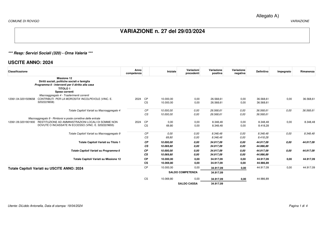 Pagina 1 del documento