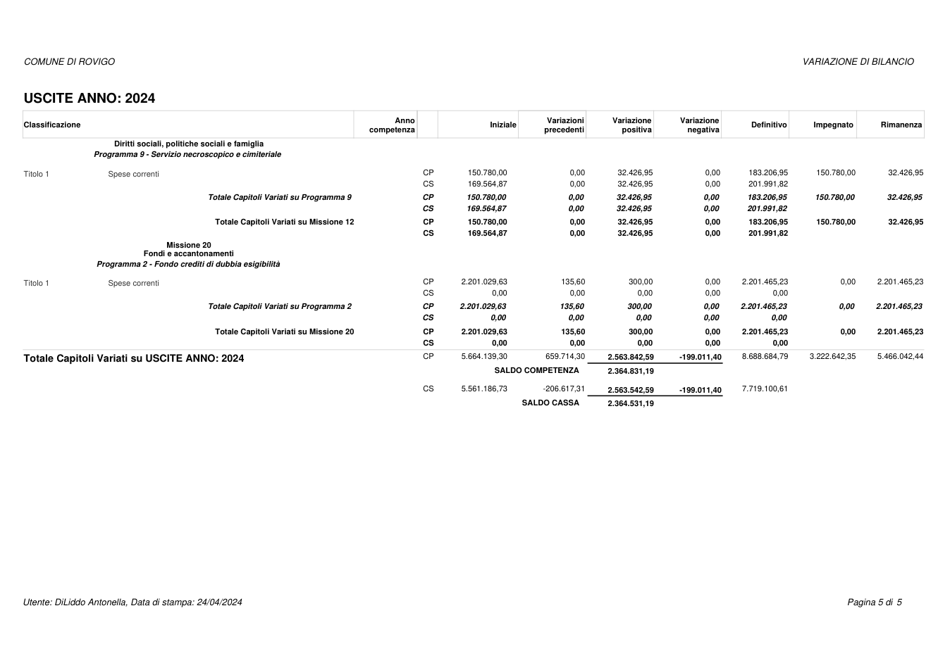 Pagina 5 del documento