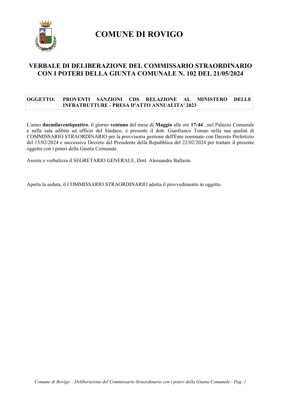 Pagina 1 del documento