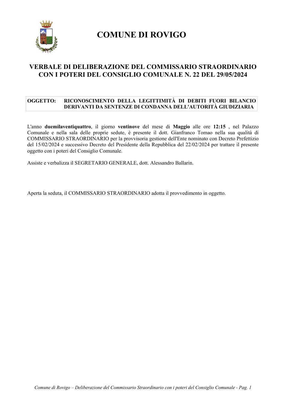Pagina 1 del documento