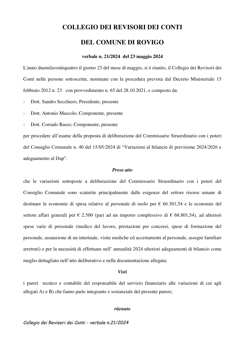 Pagina 1 del documento