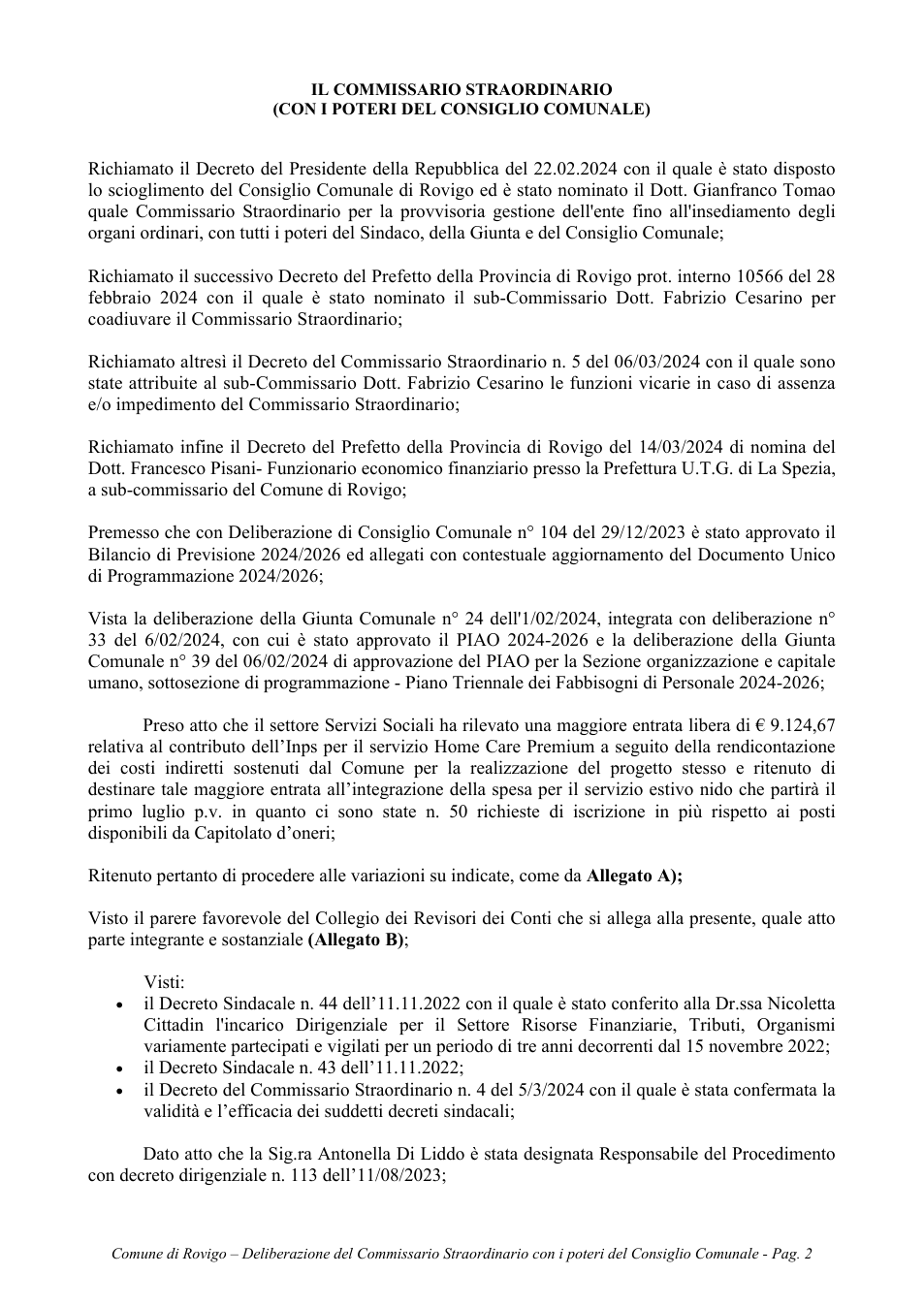 Pagina 2 del documento