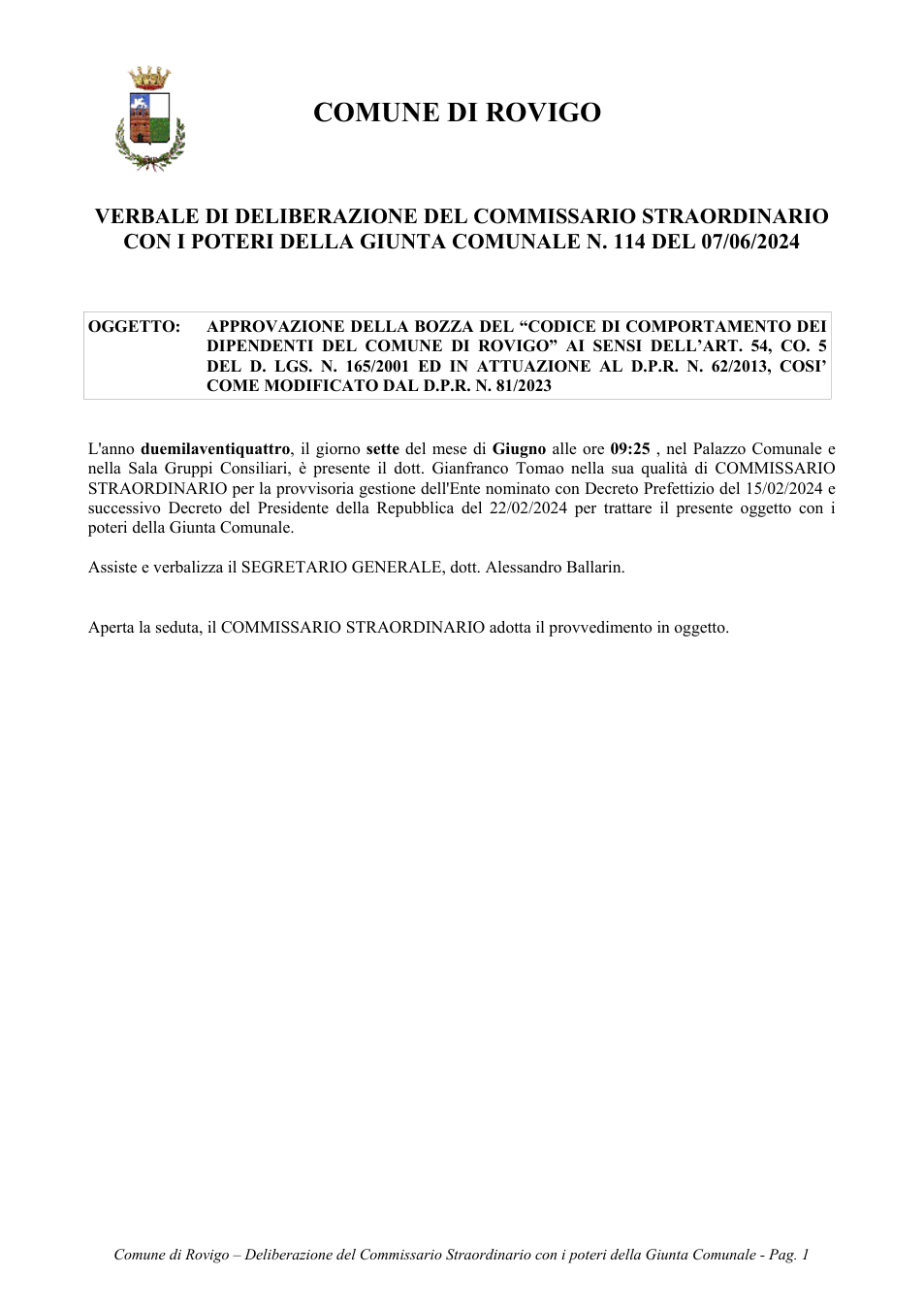 Pagina 1 del documento