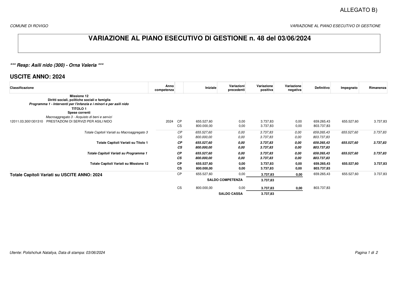 Pagina 1 del documento