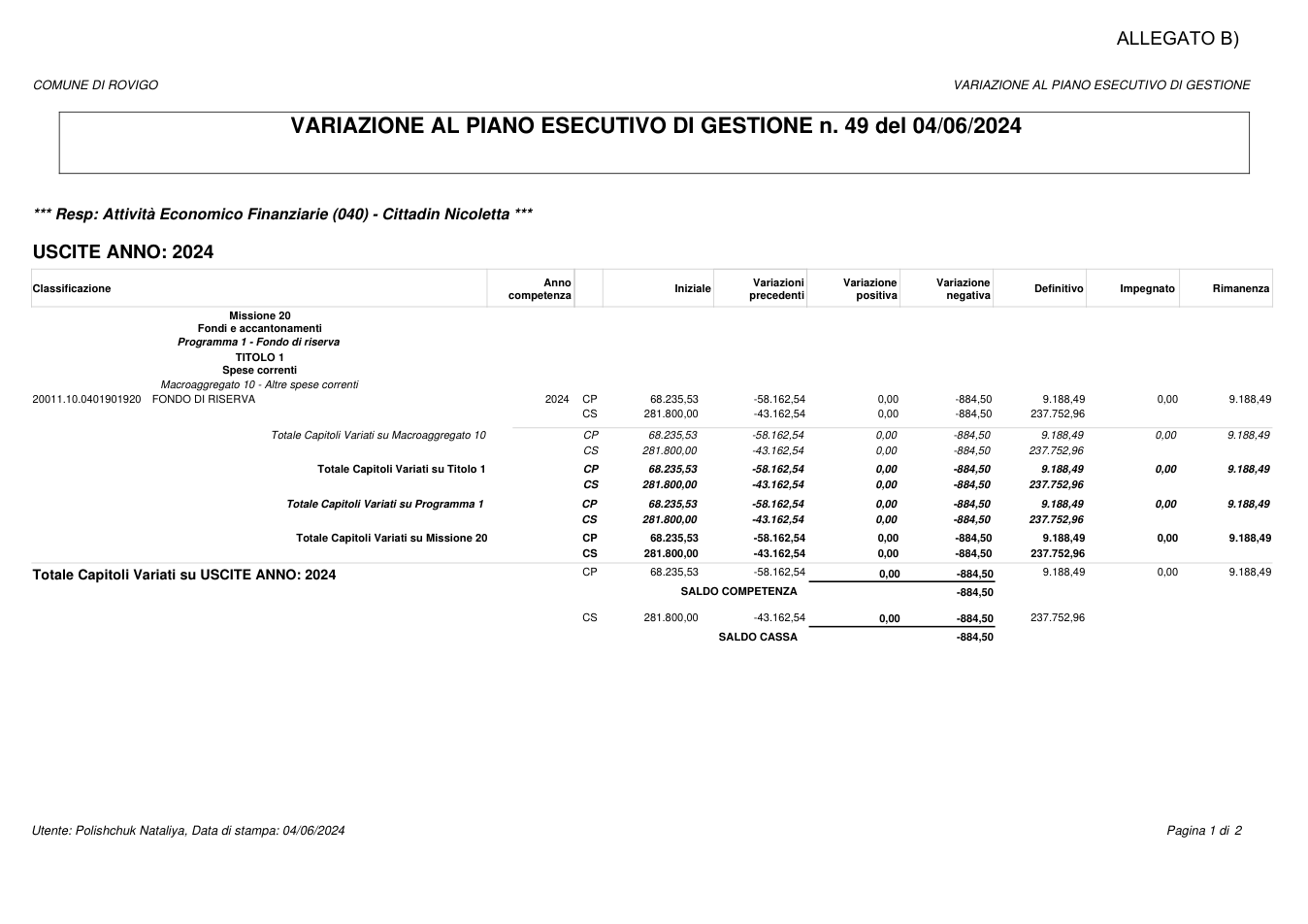 Pagina 1 del documento