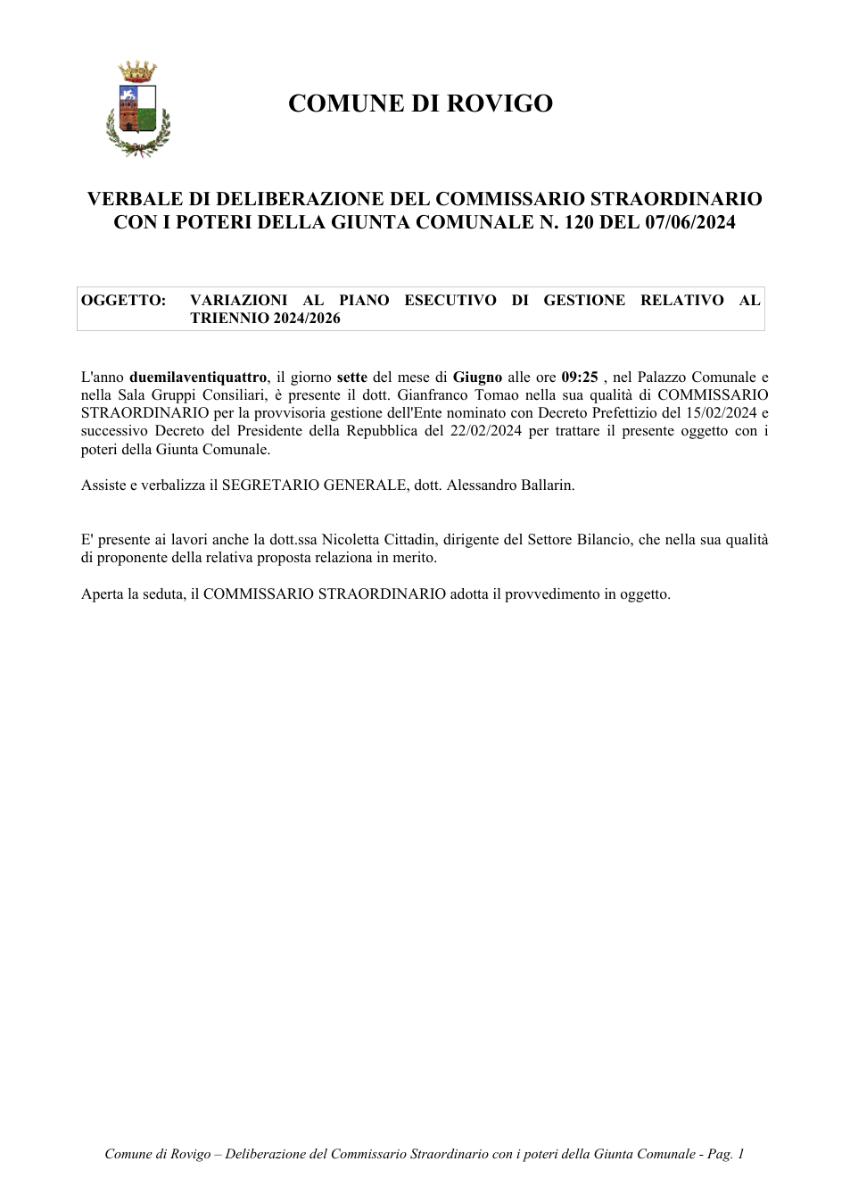 Pagina 1 del documento