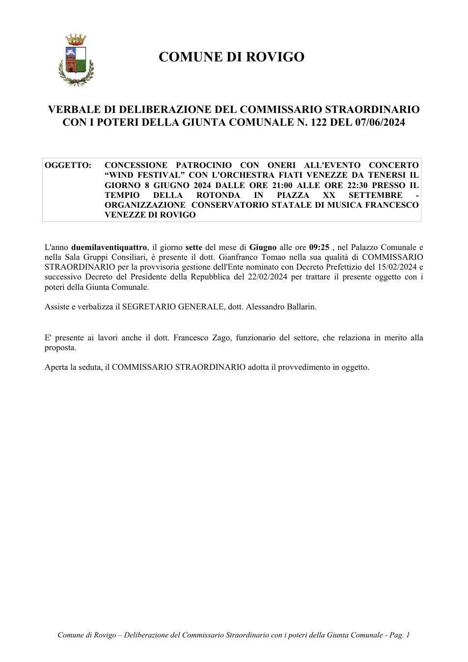 Pagina 1 del documento