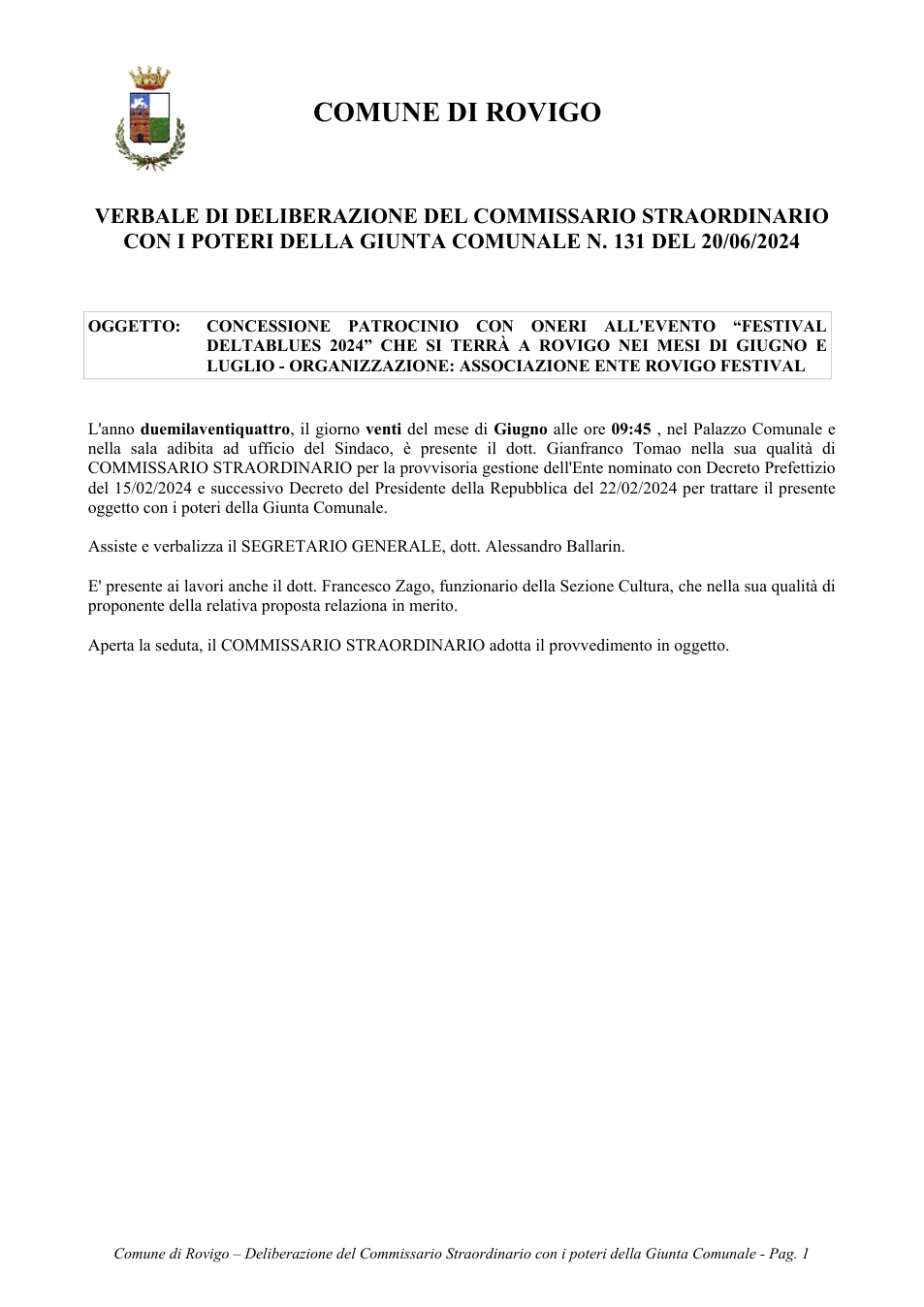 Pagina 1 del documento