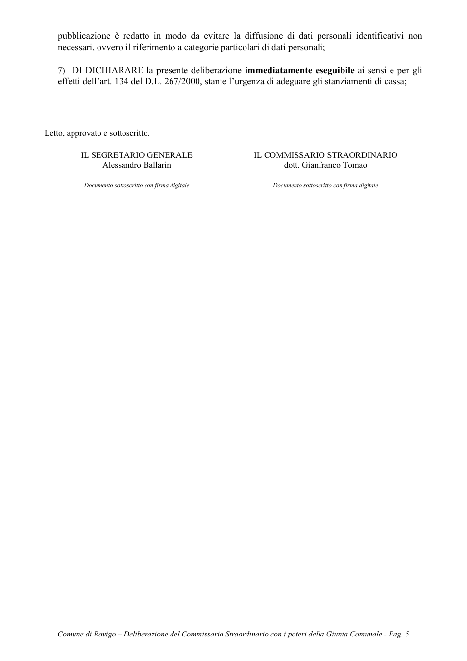 Pagina 5 del documento