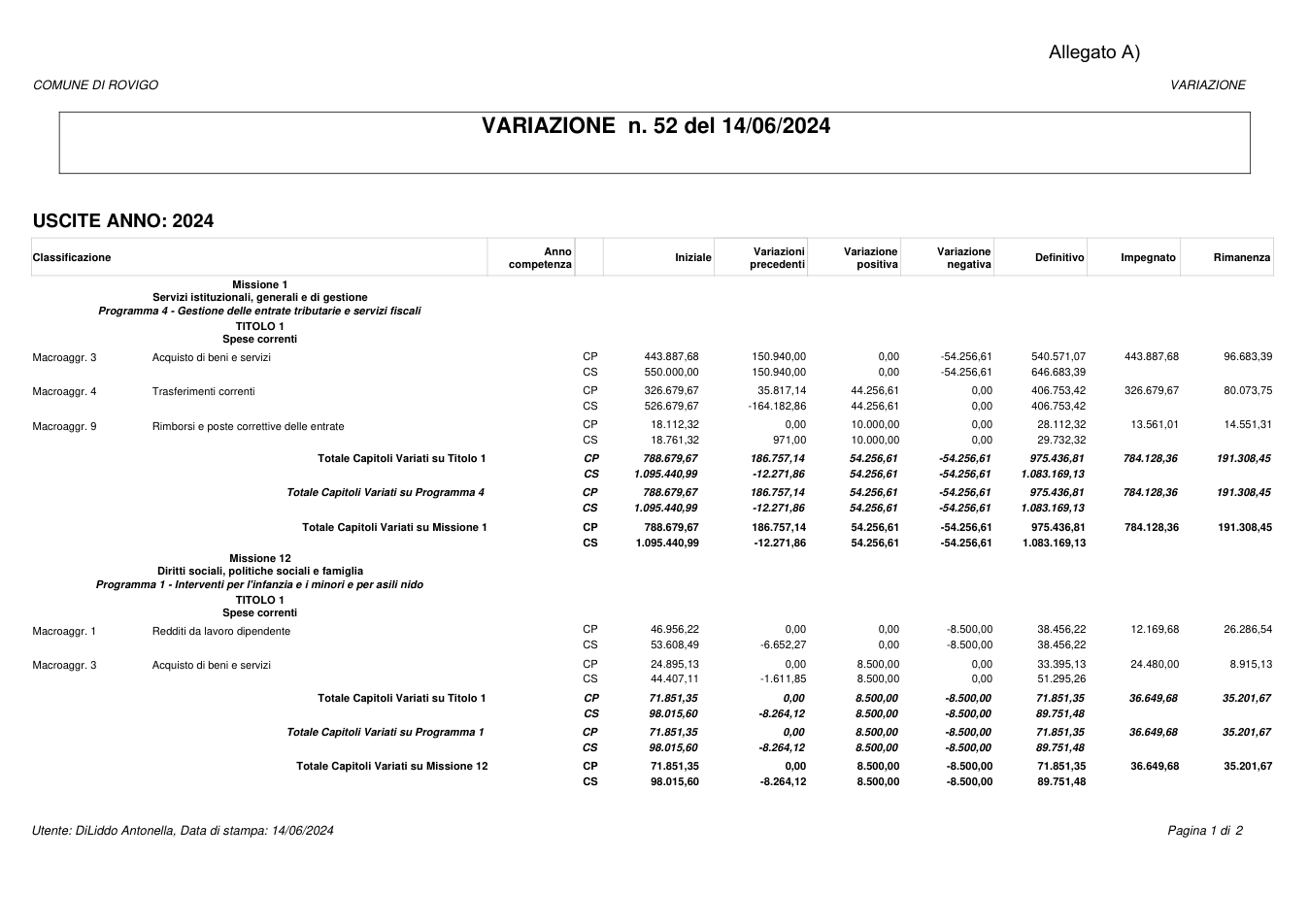 Pagina 1 del documento