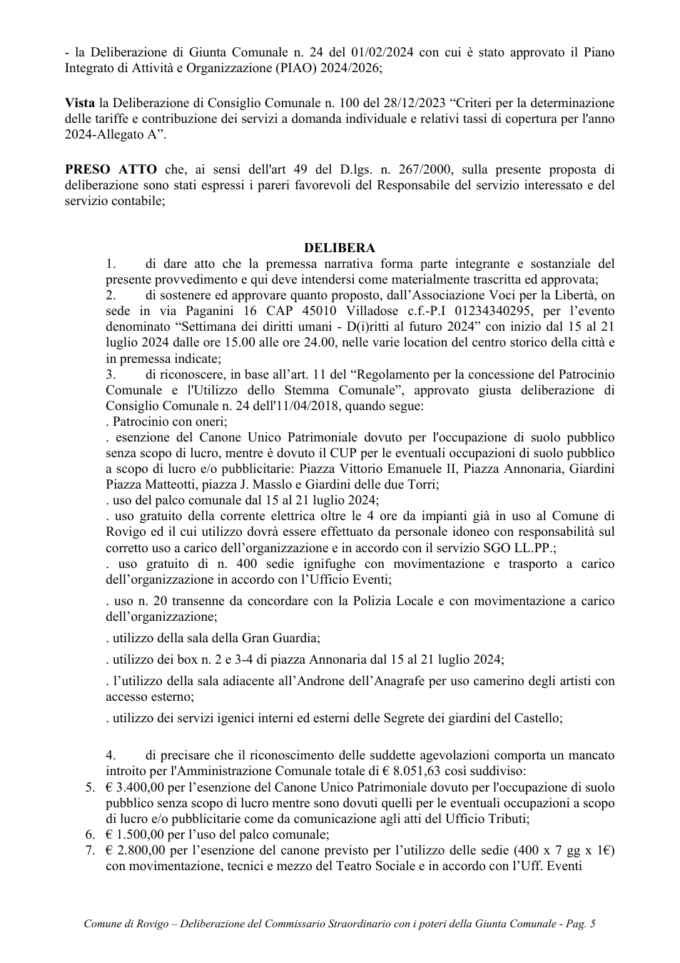 Pagina 5 del documento