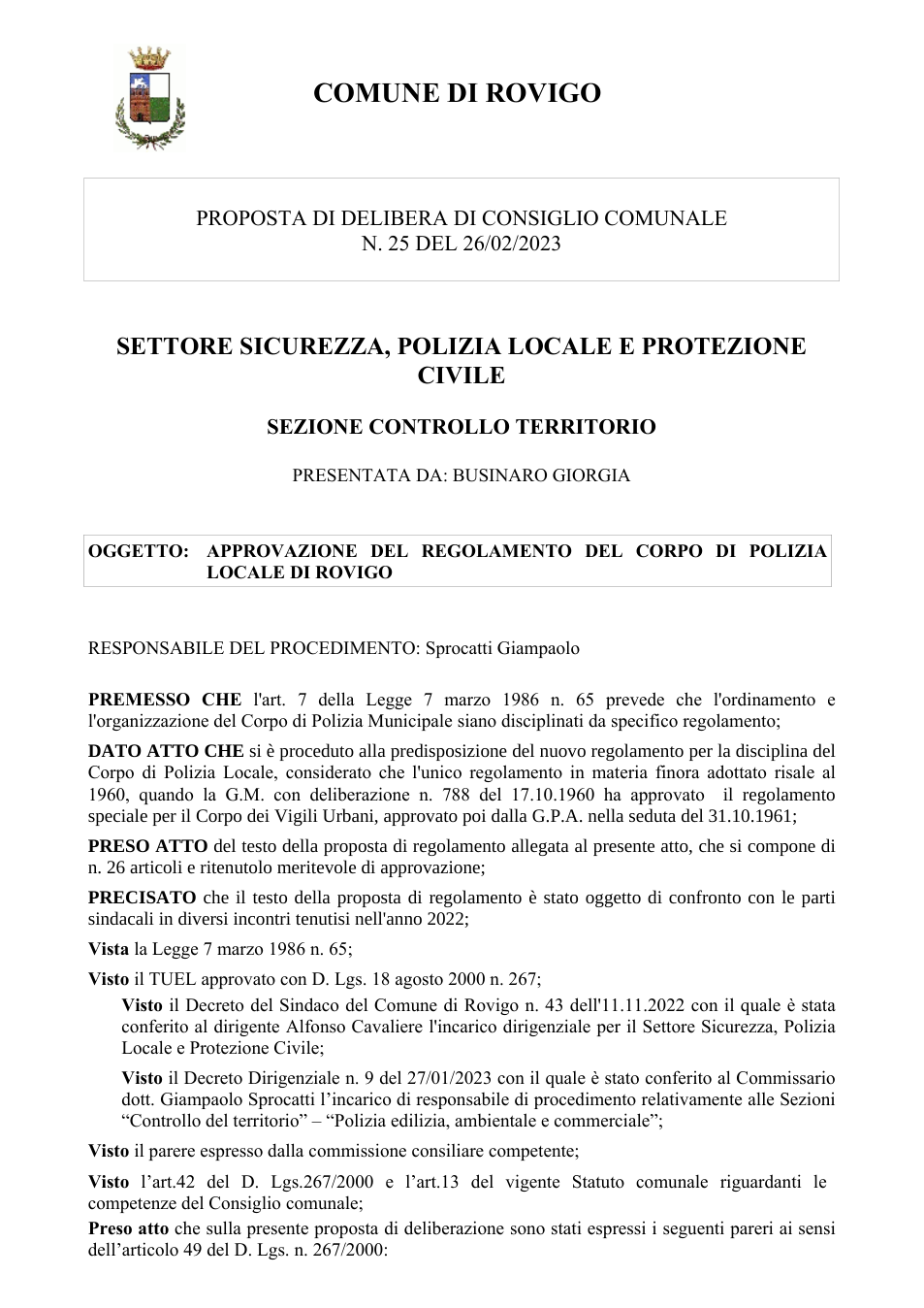 Pagina 1 del documento