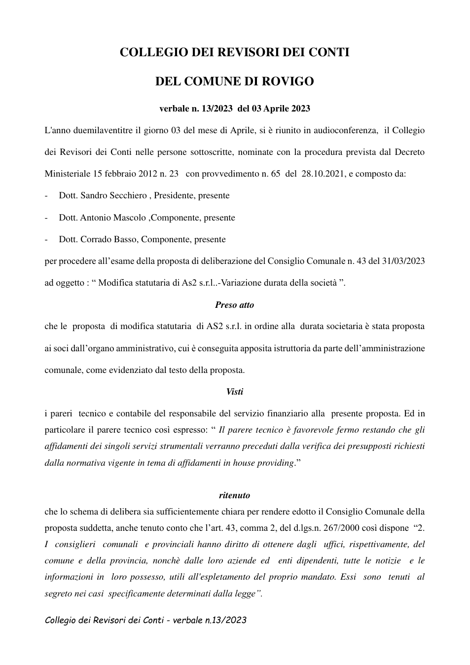 Pagina 1 del documento