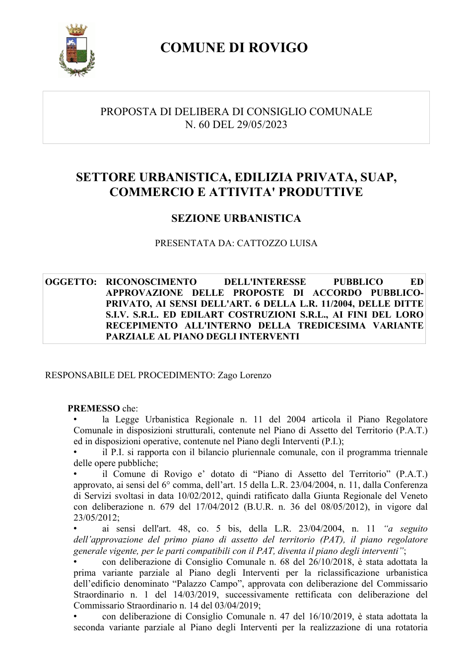 Pagina 1 del documento