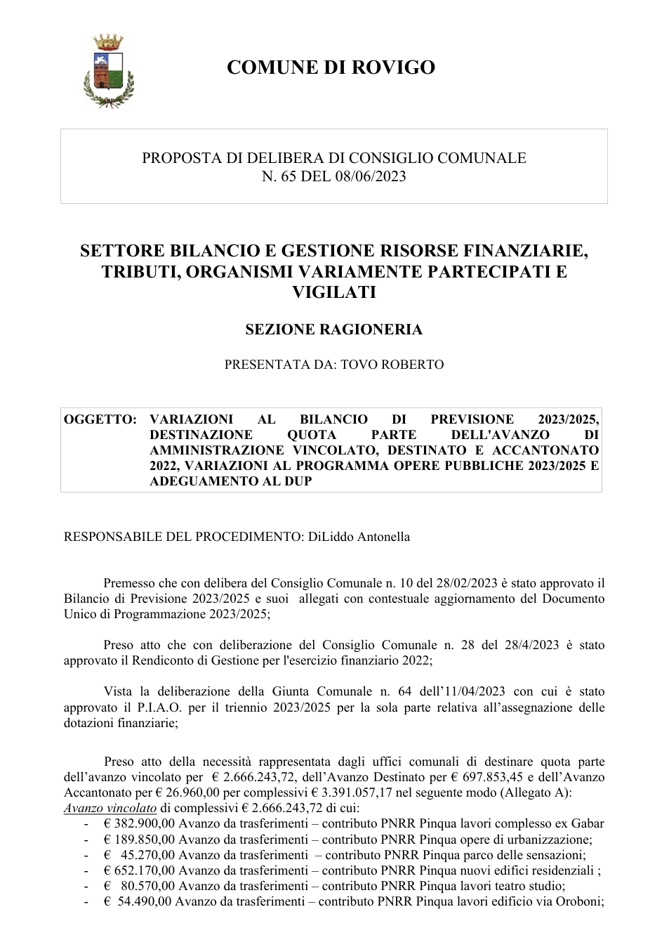 Pagina 1 del documento