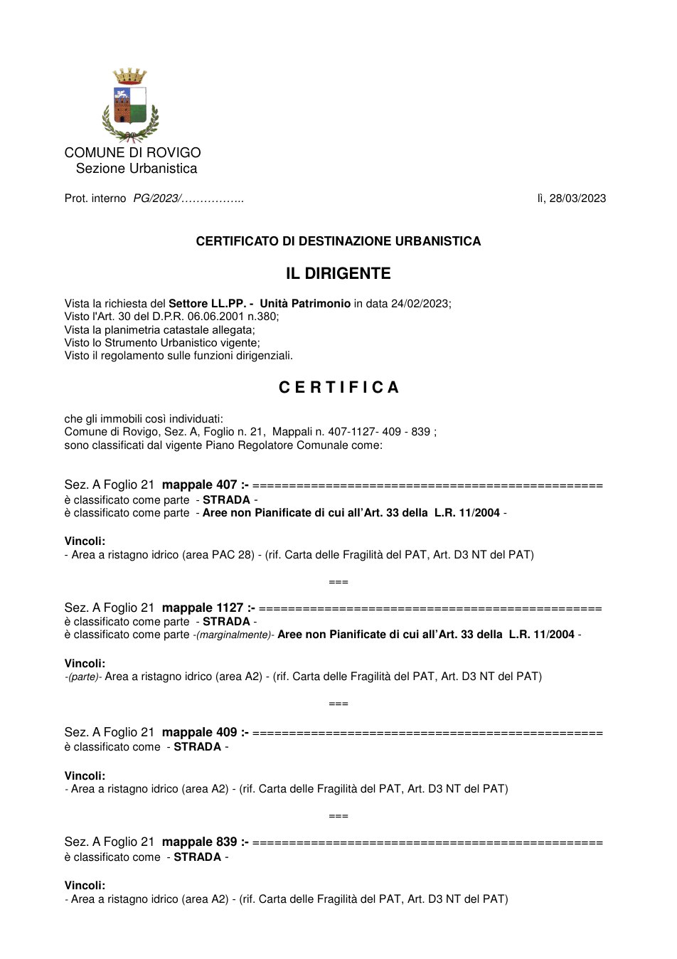 Pagina 1 del documento