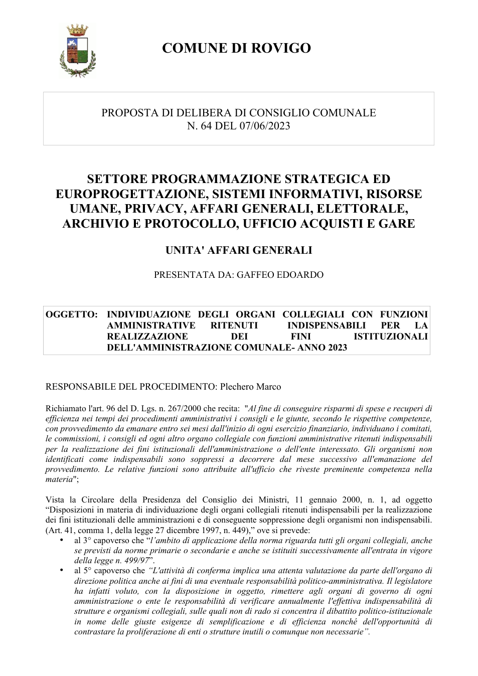 Pagina 1 del documento