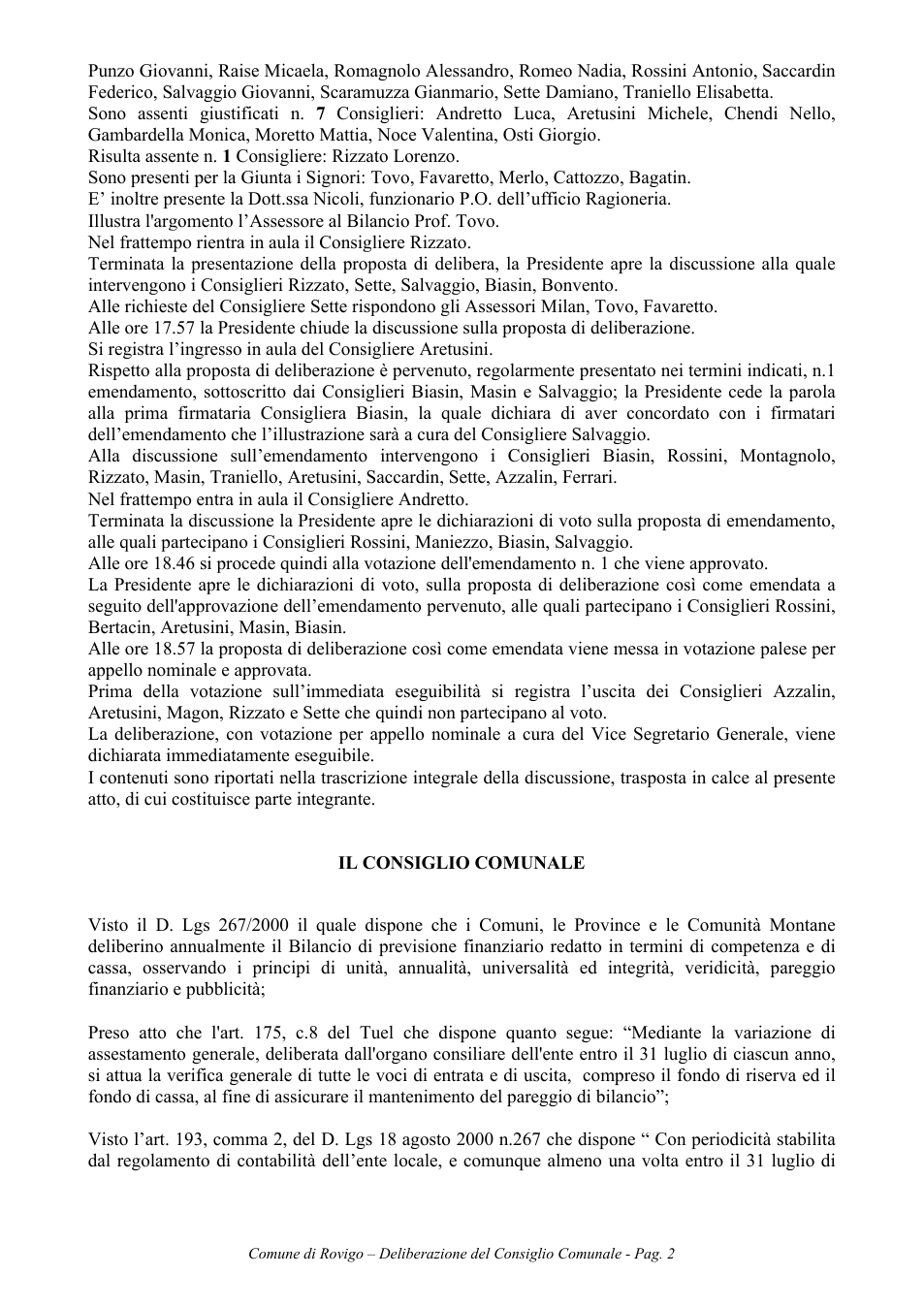Pagina 2 del documento