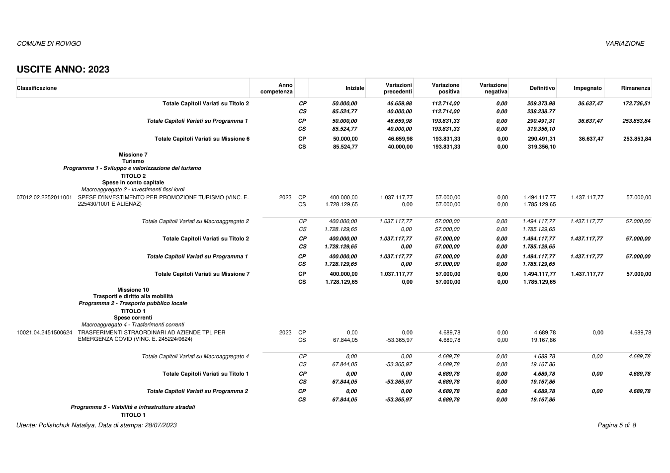 Pagina 5 del documento